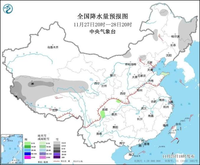 东北经历11月来第五轮大范围雨雪